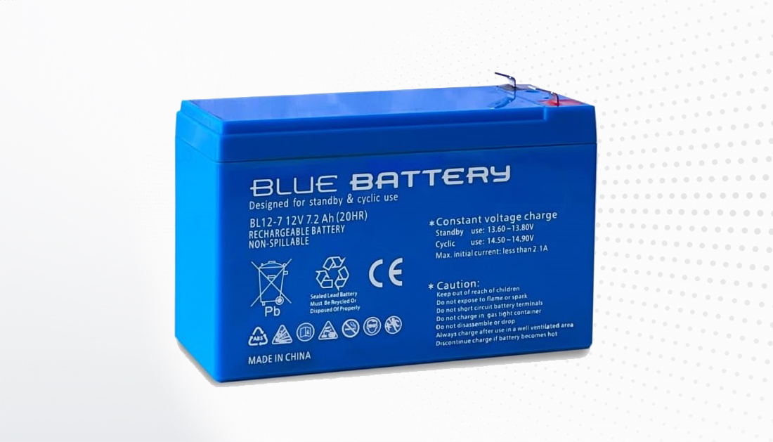 Blue Battery- Kuru Aküler